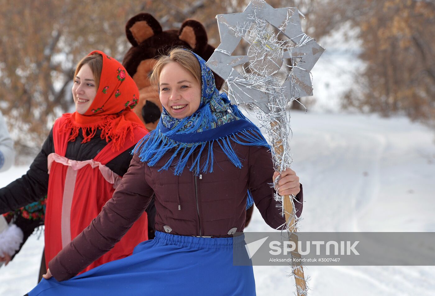 Christmas fortune telling and carol singing in Chelyabinsk Region