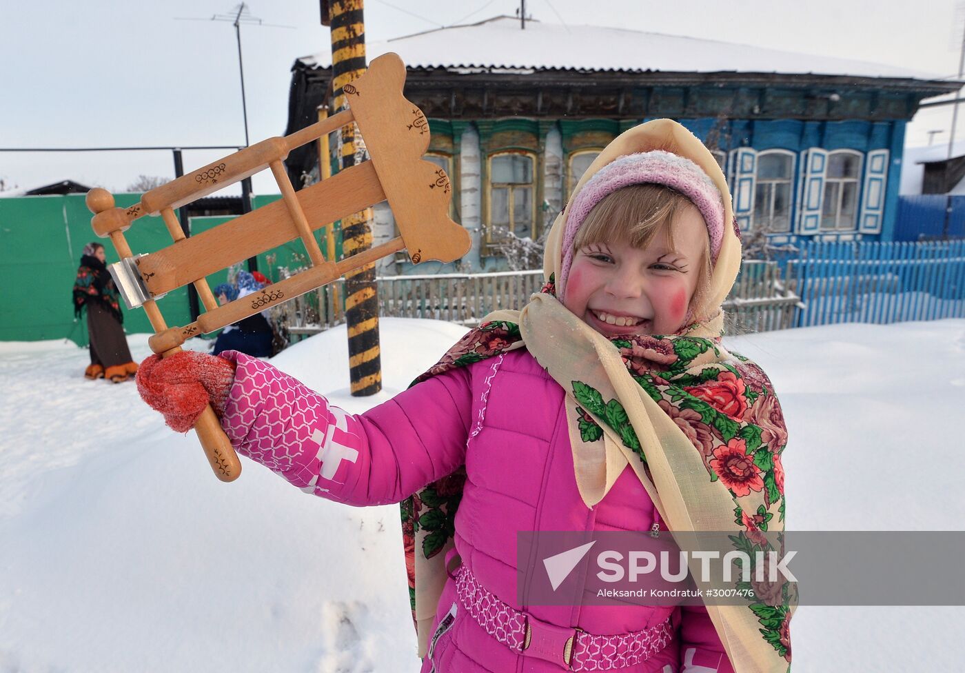 Christmas fortune telling and carol singing in Chelyabinsk Region