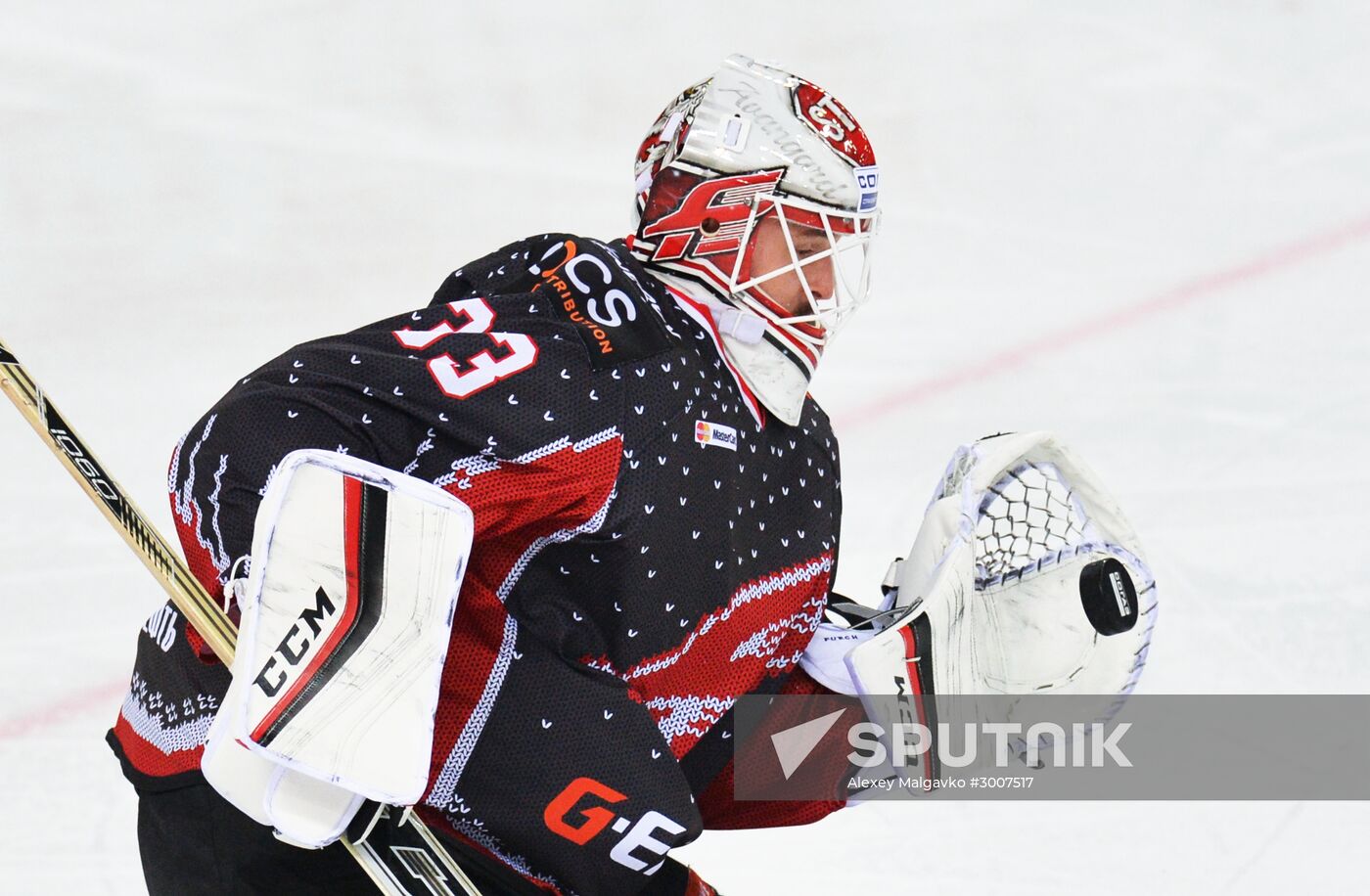 Kontinental Hockey League. Avangard (Omsk Region) vs. Lokomotiv (Yaroslavl)