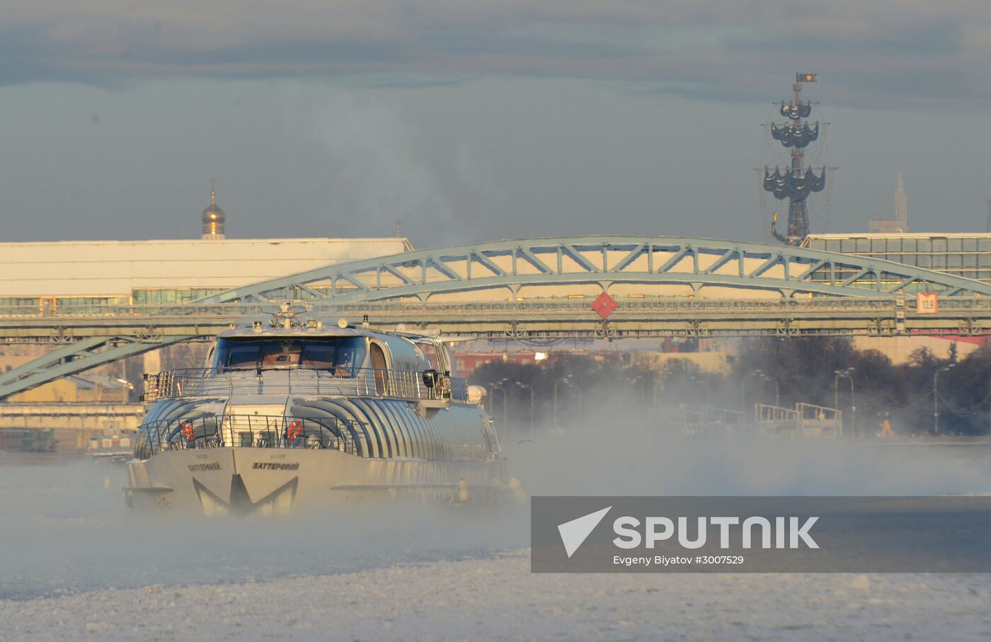Freezing temperatures in Moscow