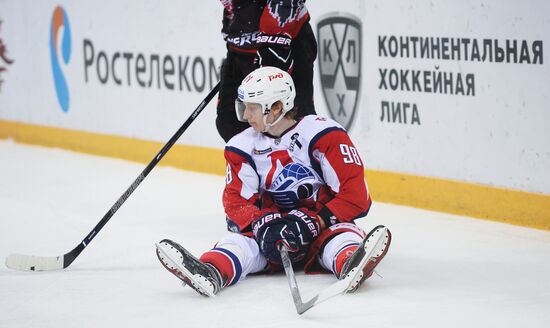 Kontinental Hockey League. Avangard (Omsk Region) vs. Lokomotiv (Yaroslavl)