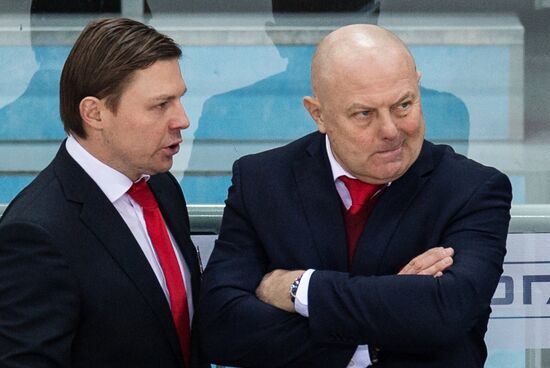 Kontinental Hockey League. Avangard (Omsk Region) vs. Lokomotiv (Yaroslavl)