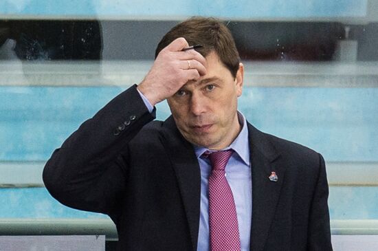 Kontinental Hockey League. Avangard (Omsk Region) vs. Lokomotiv (Yaroslavl)