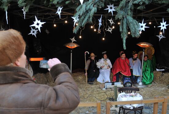 Christmas celebrations in Ukraine