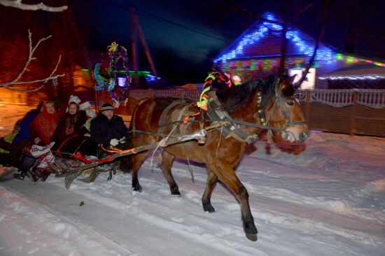 Christmas festivities in Belarus