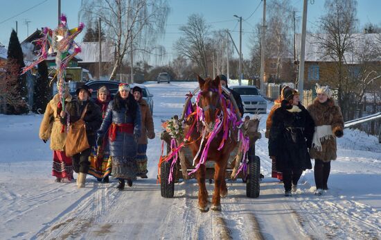 Christmas festivities in Belarus