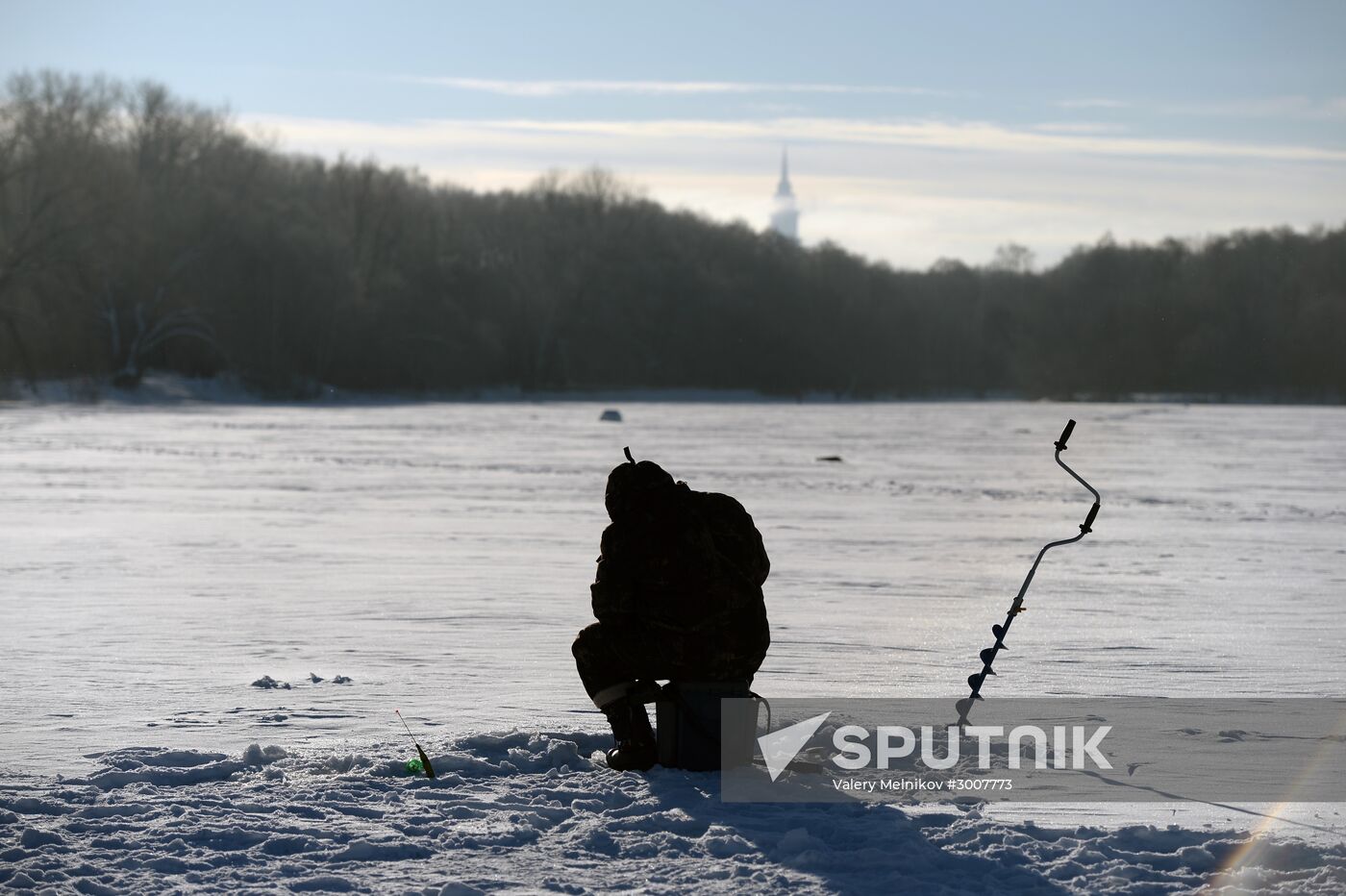 Freezing temperatures in Moscow
