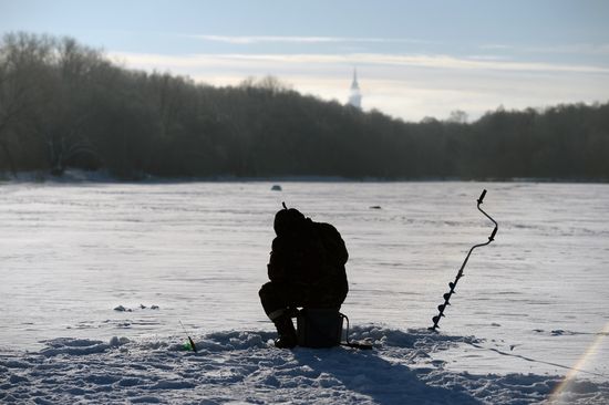 Freezing temperatures in Moscow