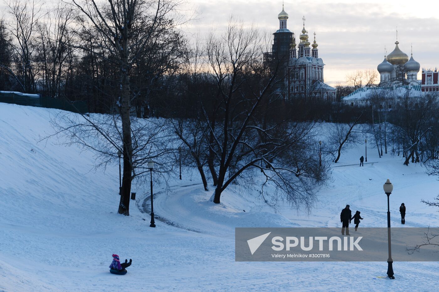 Freezing temperatures in Moscow