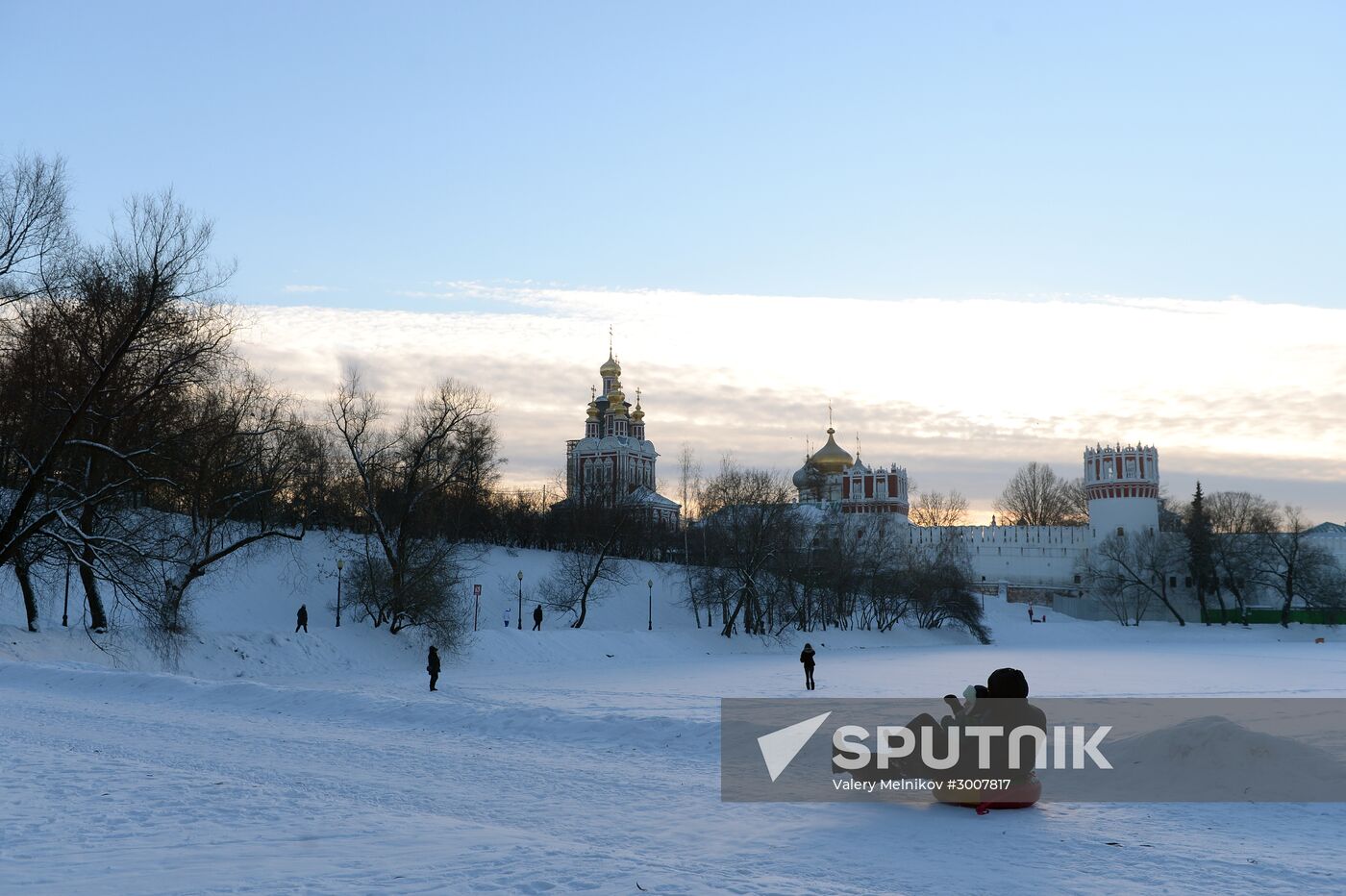 Freezing temperatures in Moscow