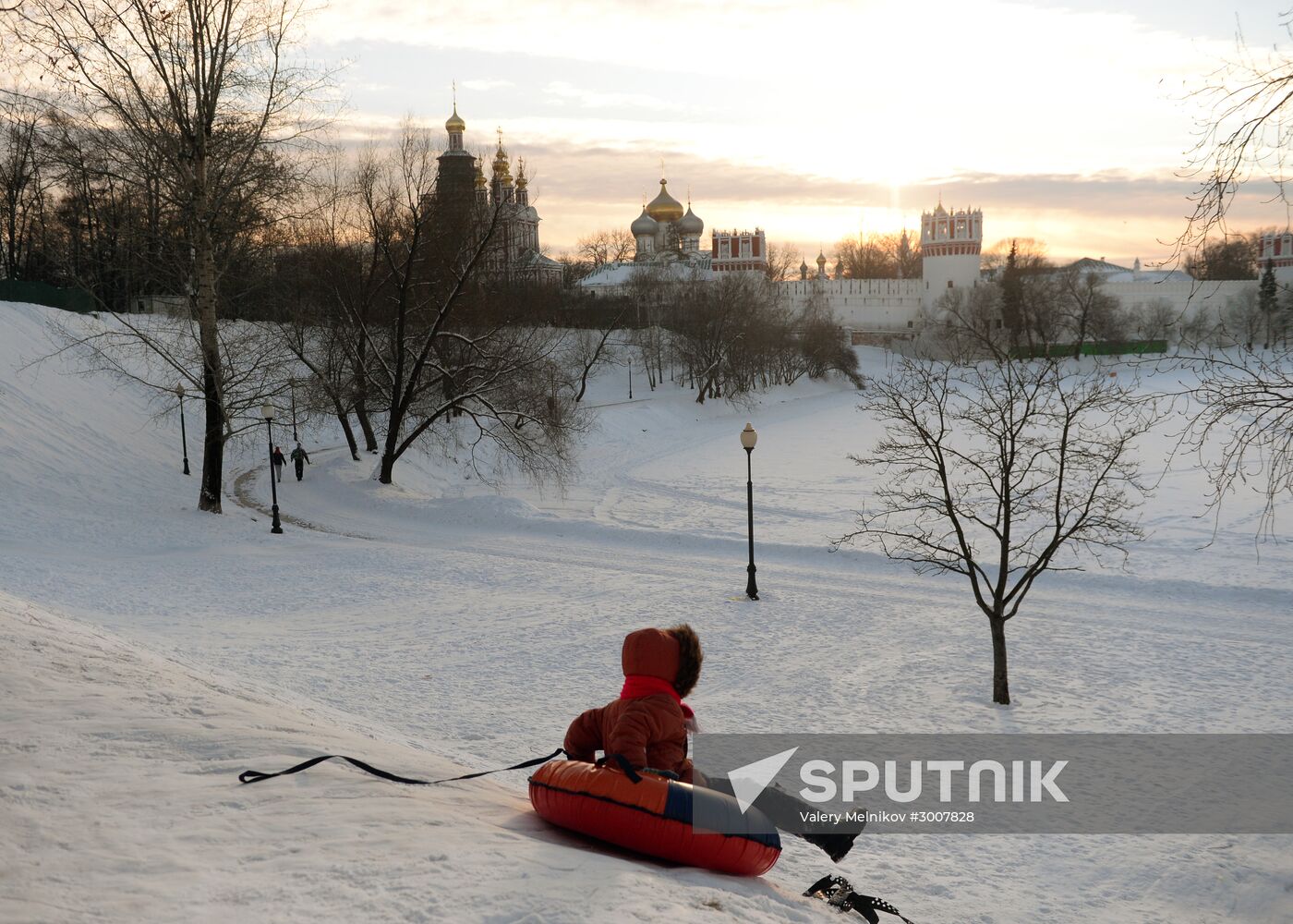 Freezing temperatures in Moscow