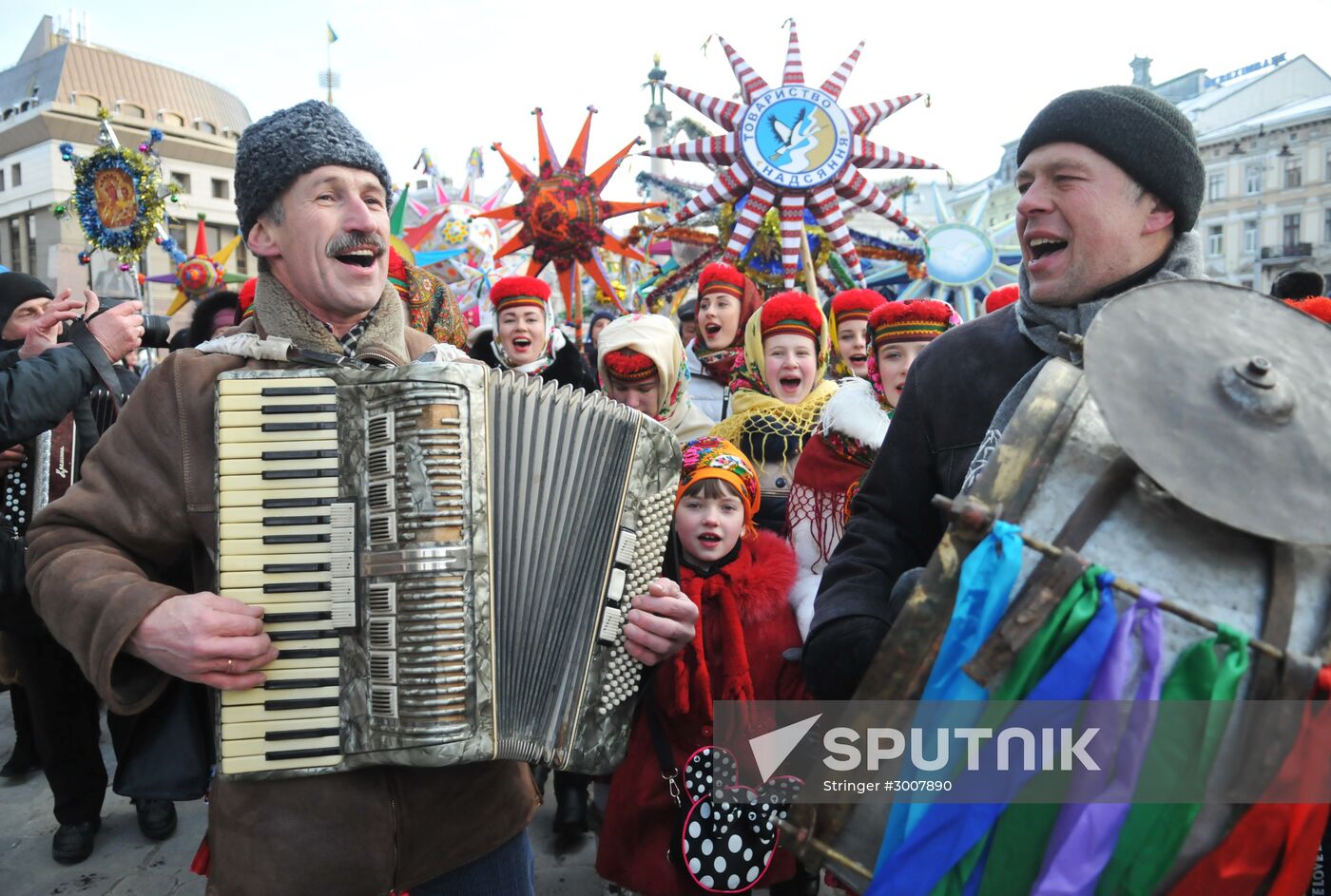 Christmas celebrations in Ukraine