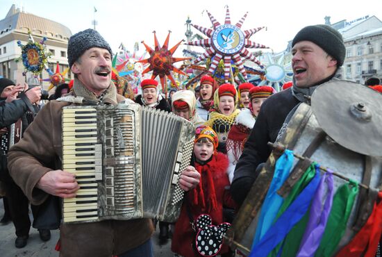 Christmas celebrations in Ukraine