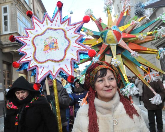 Christmas celebrations in Ukraine