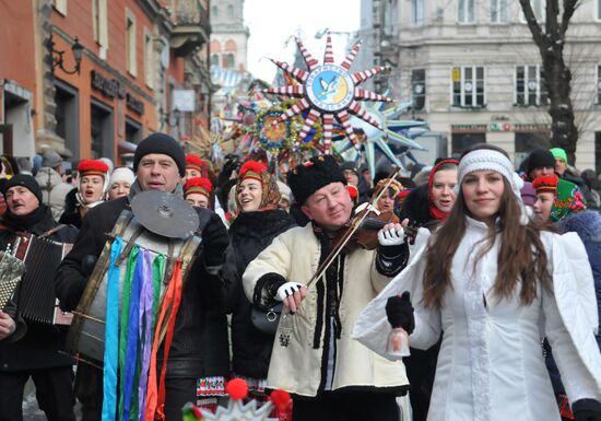 Christmas celebrations in Ukraine