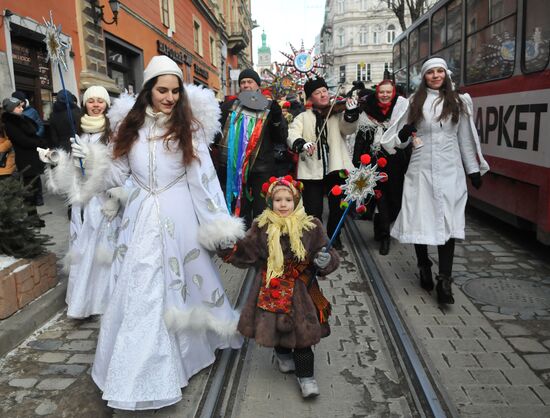 Christmas celebrations in Ukraine