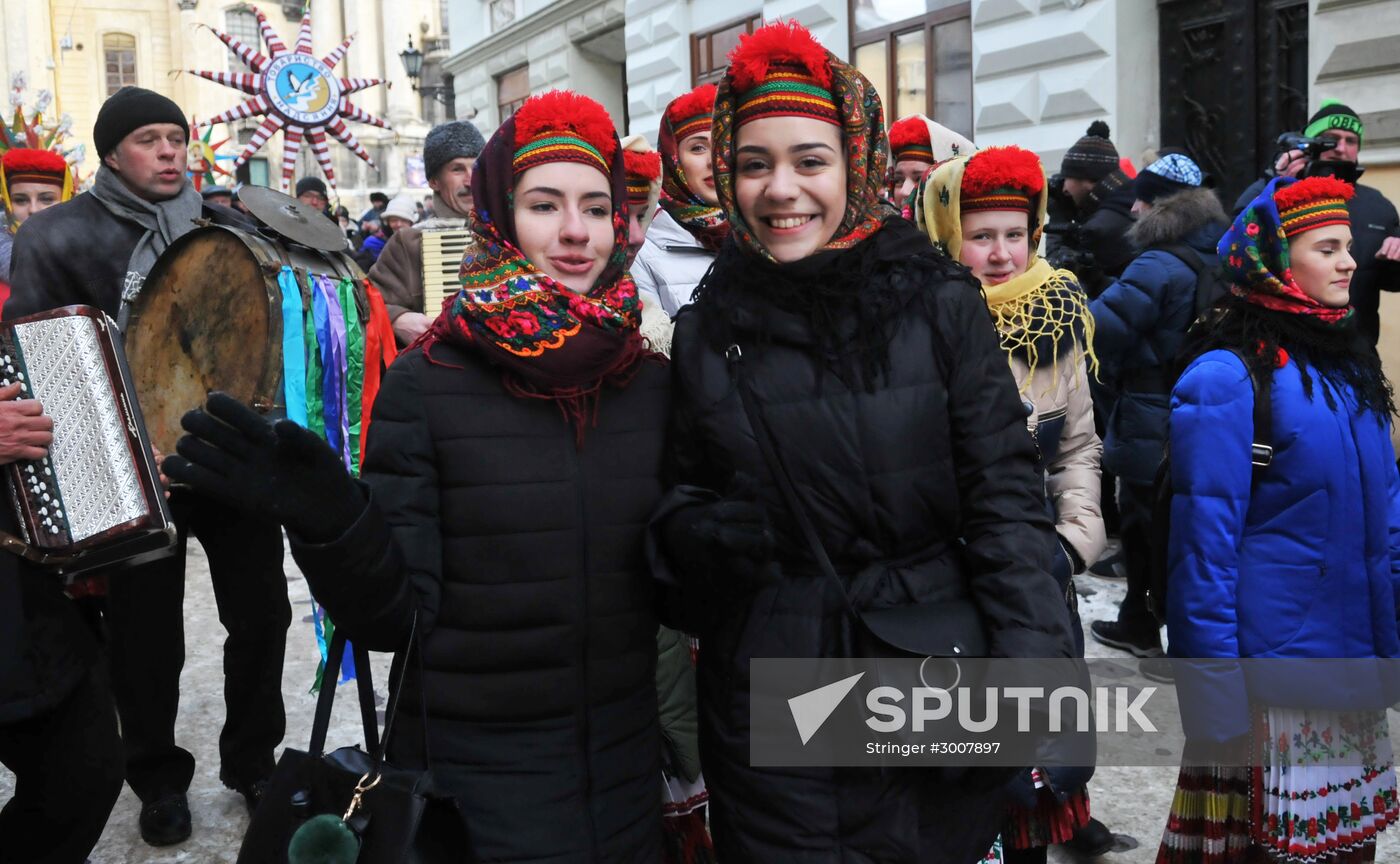 Christmas celebrations in Ukraine