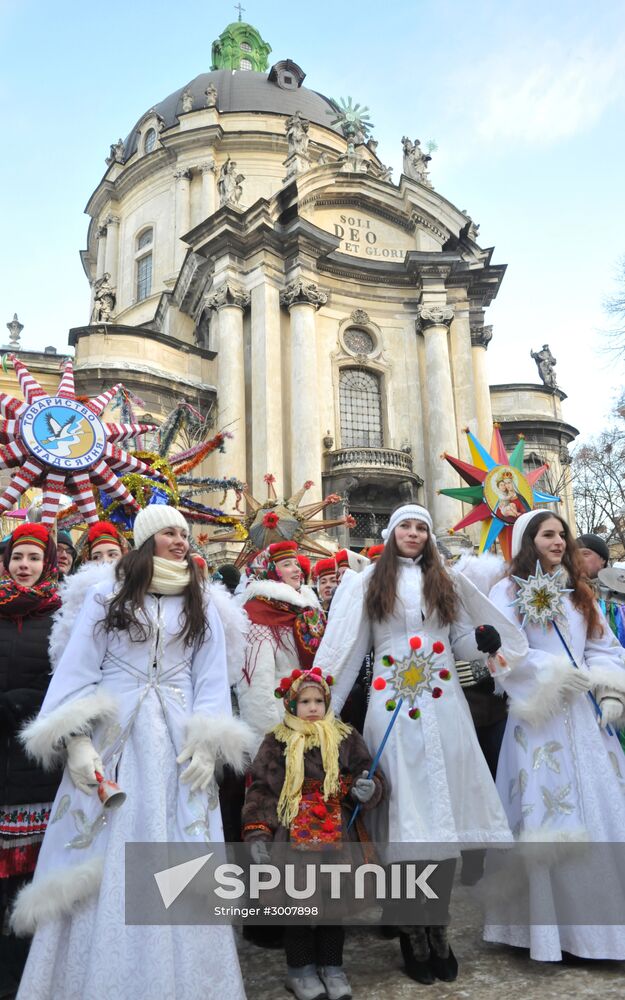 Christmas celebrations in Ukraine