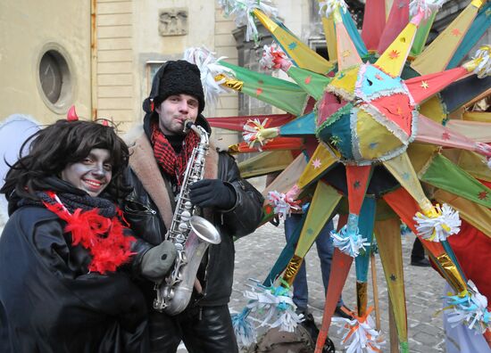 Christmas celebrations in Ukraine