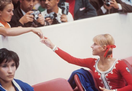 Gymnast Olga Korbut