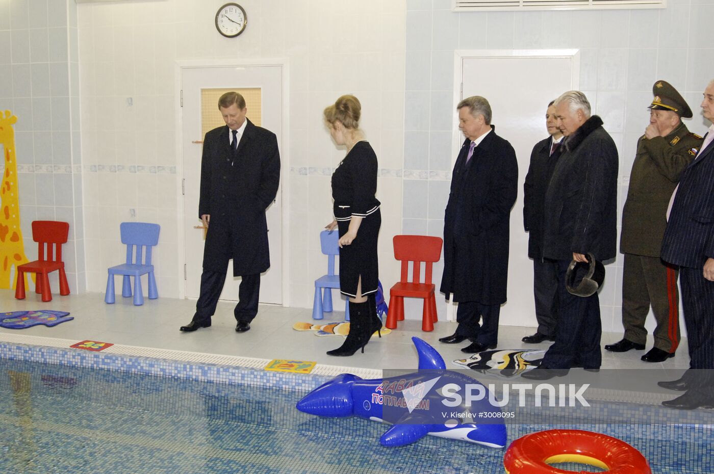 Sergei Ivanov and Boris Gromov in Balashikha