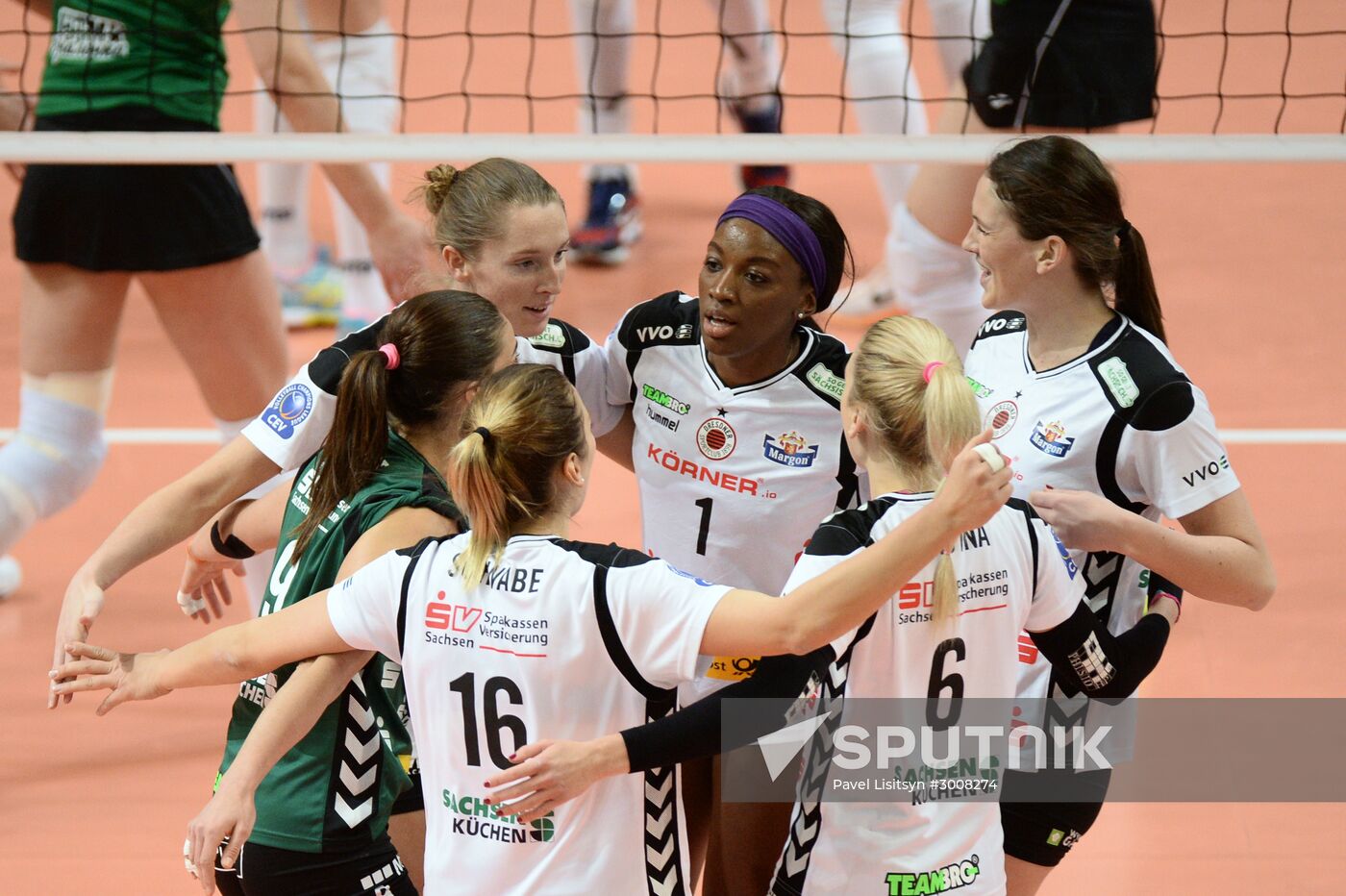 Volleyball. Champions League. Women. Uralochka-NTMK - Dresdner