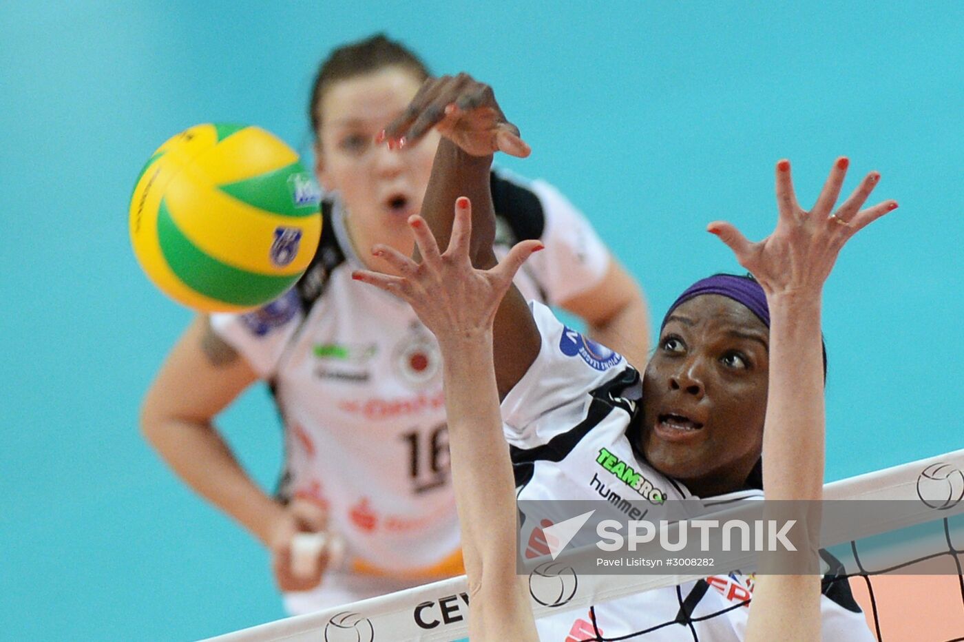 Volleyball. Champions League. Women. Uralochka-NTMK - Dresdner
