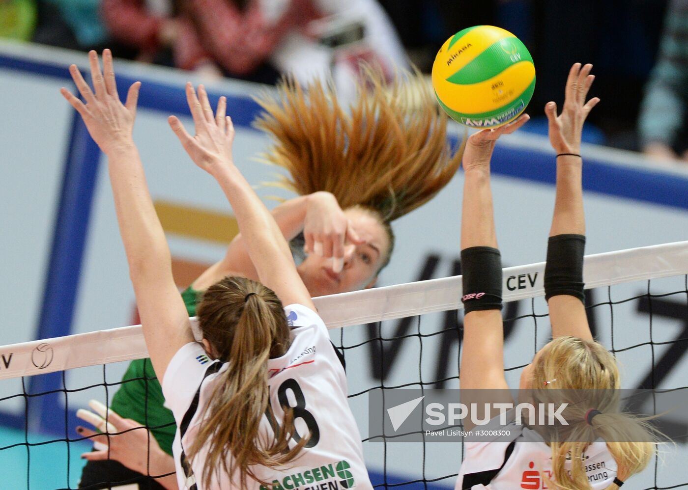 Volleyball. Champions League. Women. Uralochka-NTMK - Dresdner