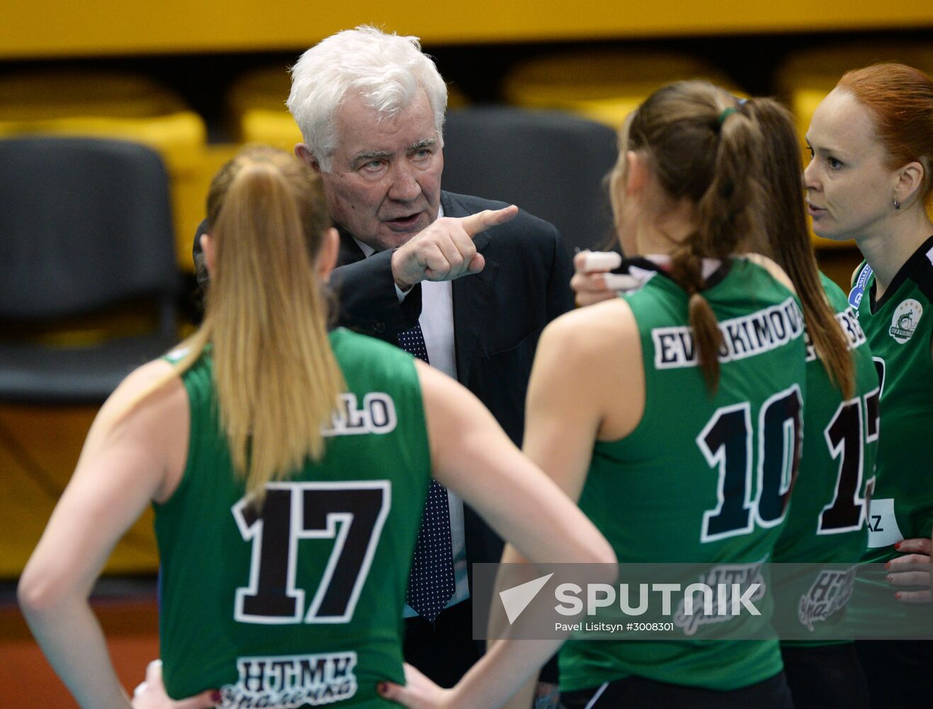 2016–17 CEV Women's Champions League. Uralochka-NTMK vs. Dresdner