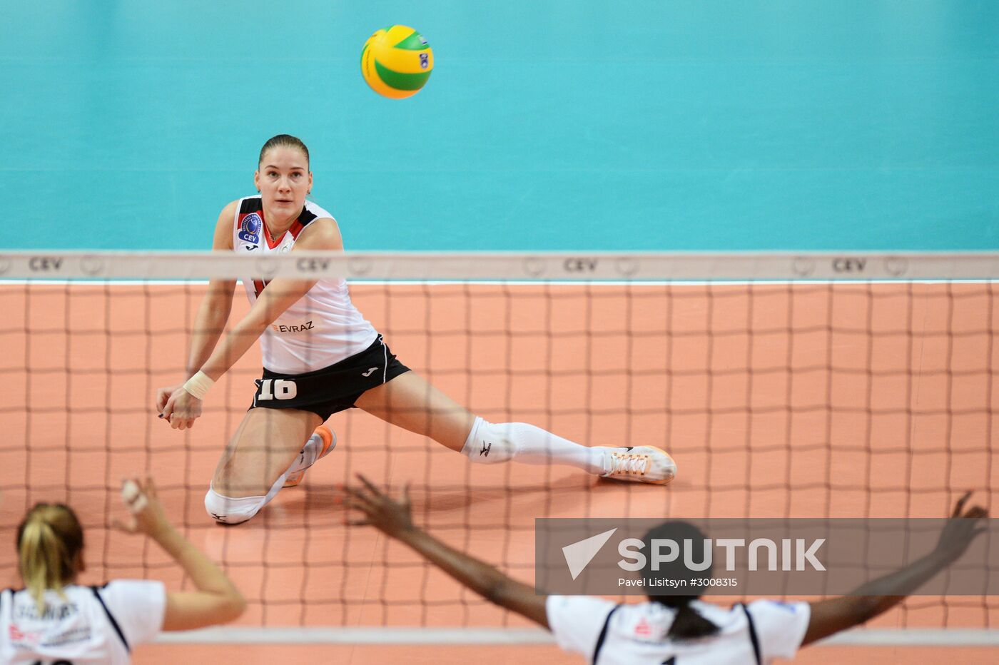 Volleyball. Champions League. Women. Uralochka-NTMK - Dresdner