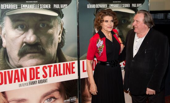 Press screening of Stalin's Couch with Gerard Depardieu
