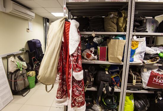 Moscow Metro's lost and found storage