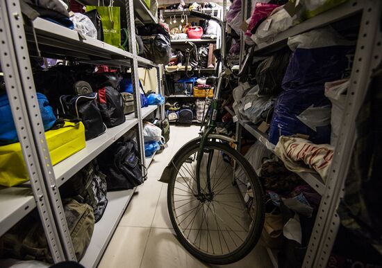 Moscow Metro's lost and found storage