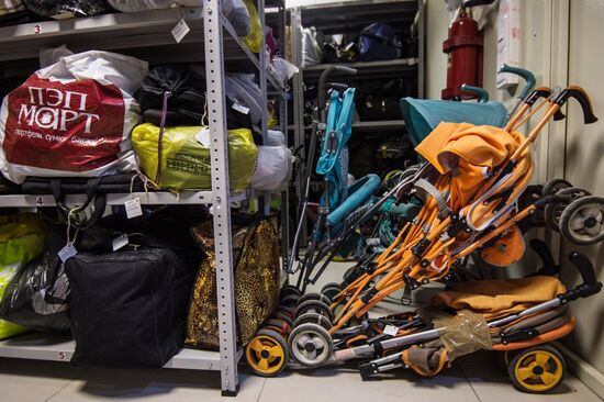 Moscow Metro's lost and found storage
