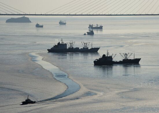 Tough ice situation in Vladivostok waters