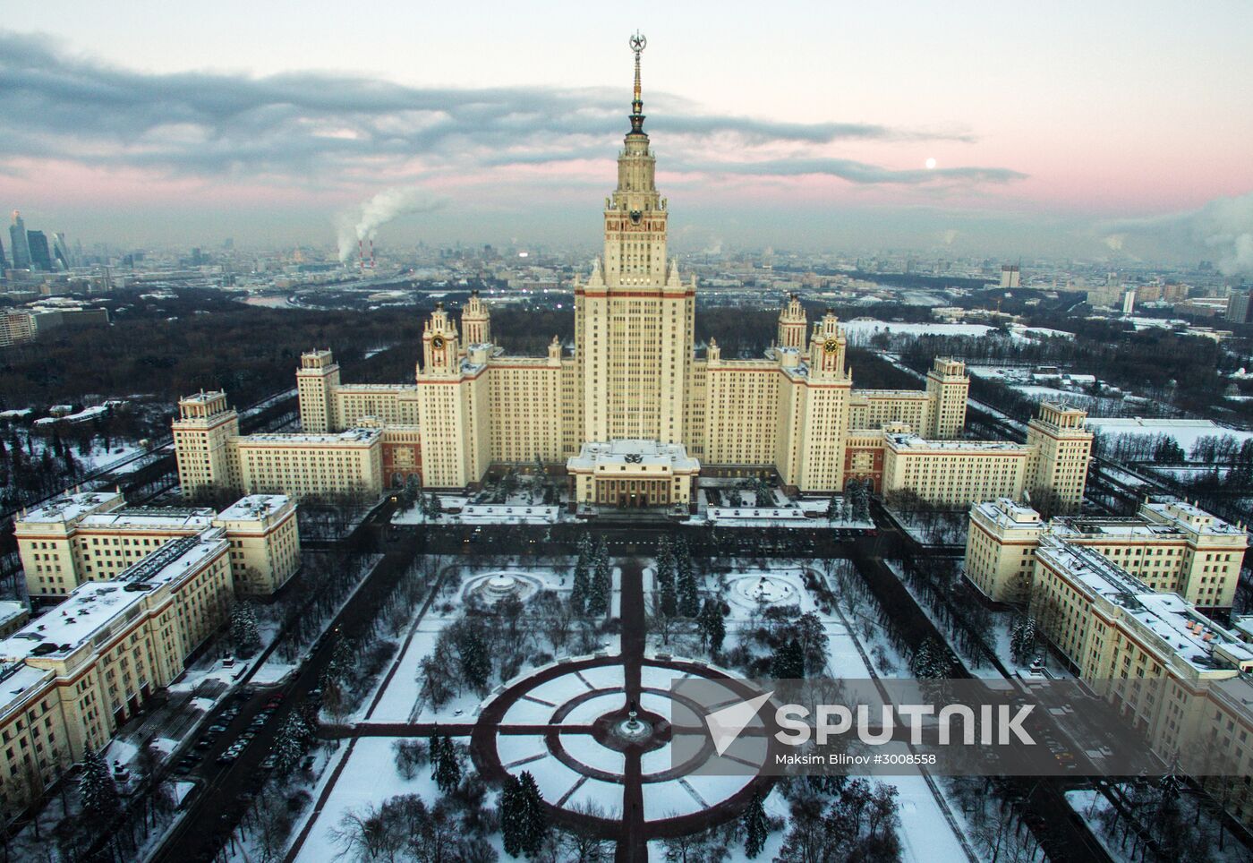Moscow in winter