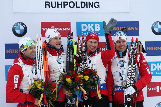 2016–17 Biathlon World Cup 5. Men's relay