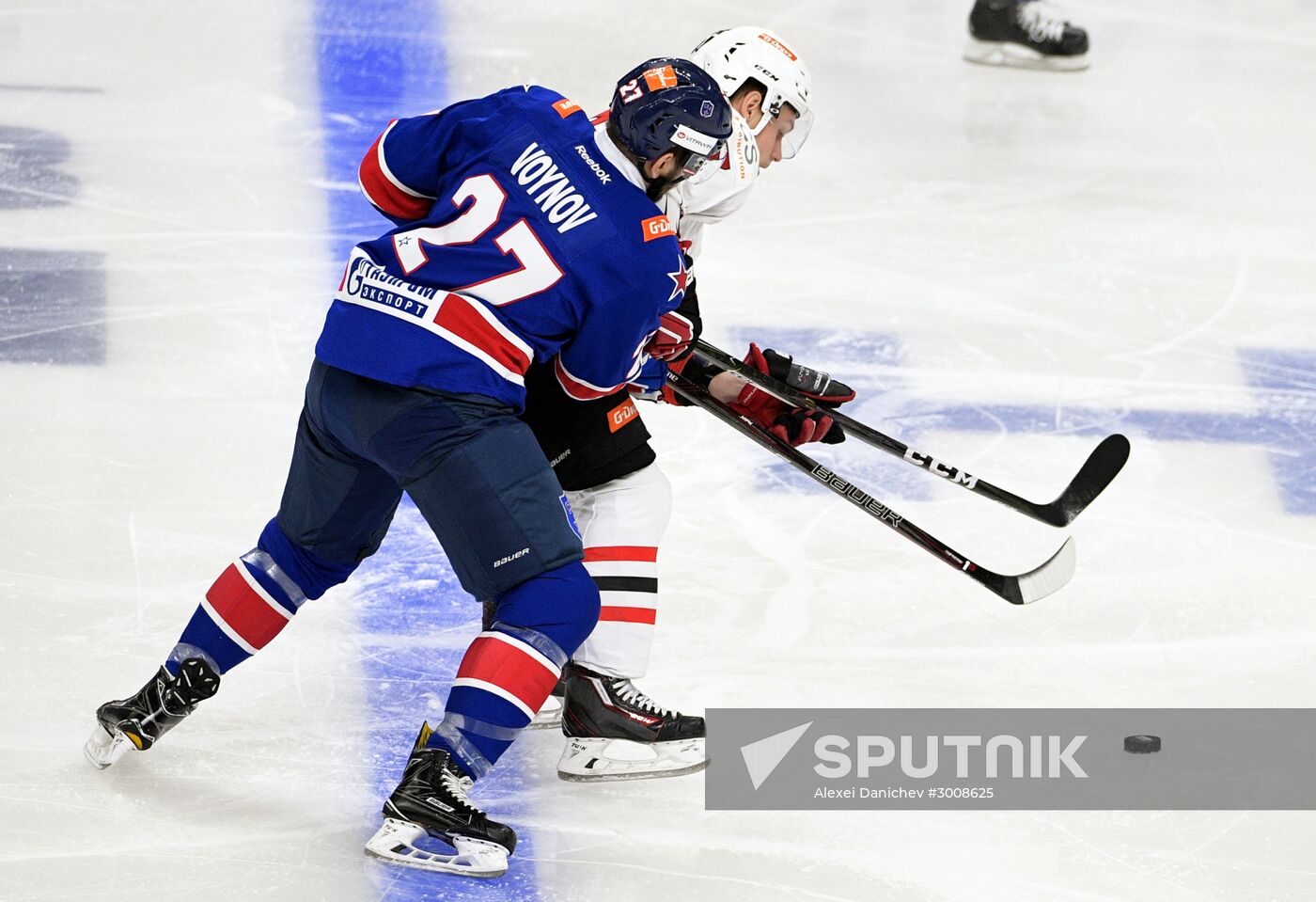 Kontinental Hockey League. SKA vs. Avangard