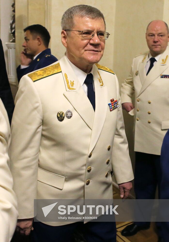 Meeting on the 295th anniversary of the Russian Prosecution Service