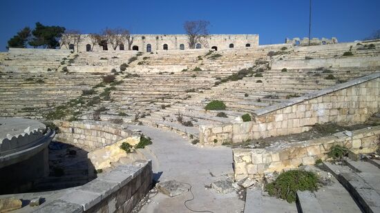 Citadel of Aleppo in Syria
