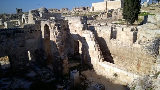 Citadel of Aleppo in Syria