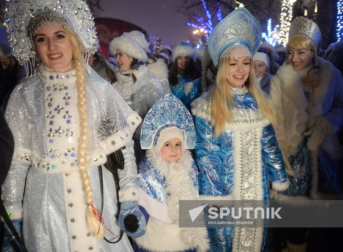 Snow Maiden Parade