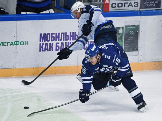 Ice hockey. KHL. Dynamo Moscow vs. Neftekhimik