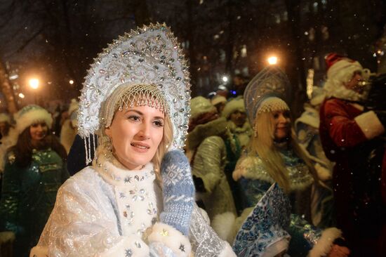 Snow Maiden Parade