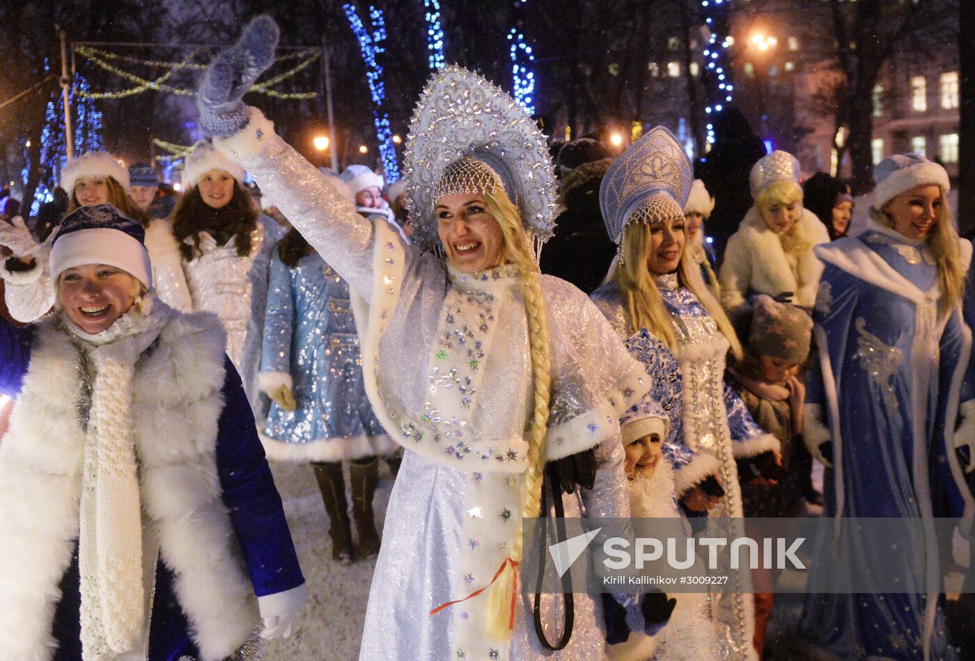 Snow Maiden Parade