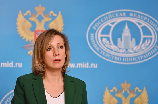 Briefing by Russian Foreign Ministry Spokesperson Maria Zakharova