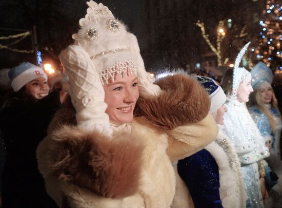 Snow Maiden Parade