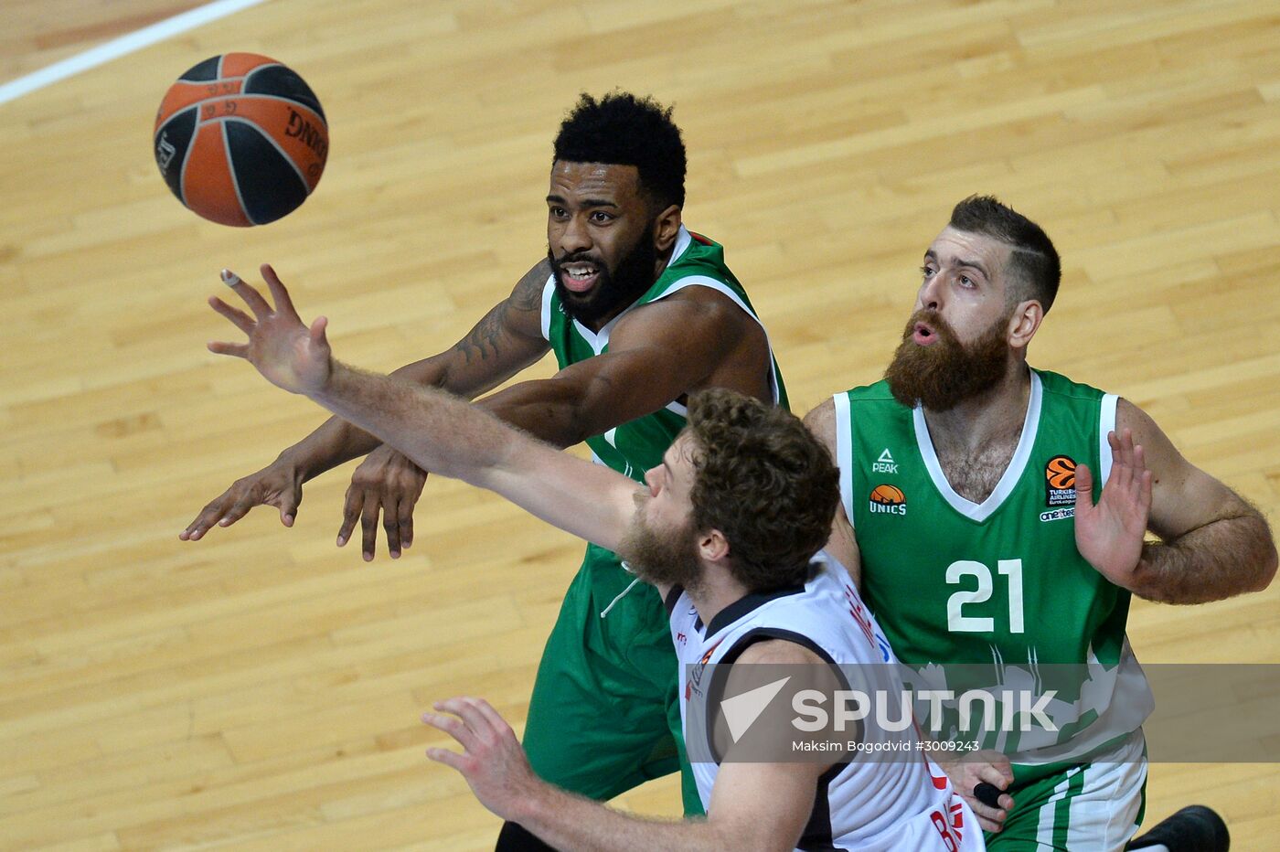 Euroleague Basketball. UNICS vs. Brose Baskets