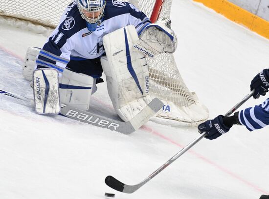 Ice hockey. KHL. Dynamo Moscow vs. Neftekhimik