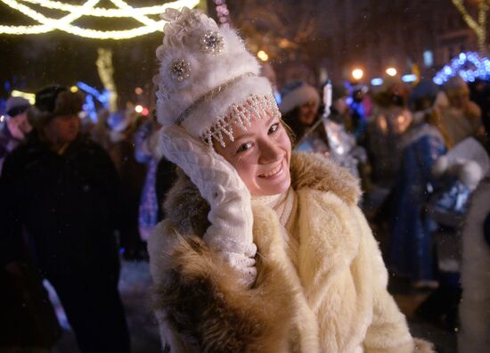 Snow Maiden Parade